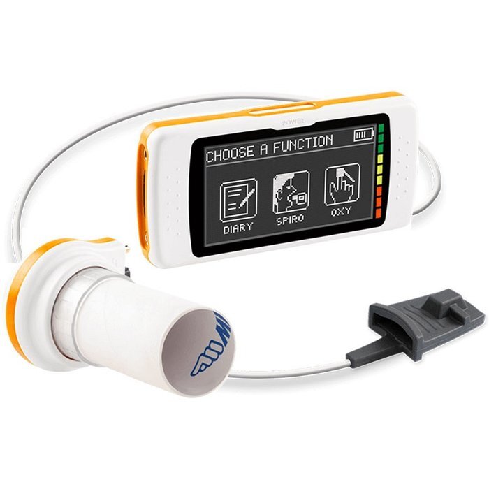 Spirometro portatile MIR SPIRODOC Con Ossimetro 3D