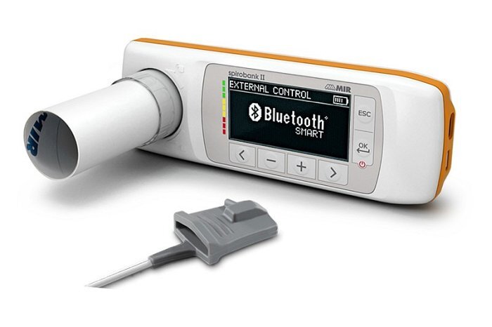 Spirometro MIR SPIROBANK II SMART con Ossimetro